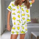 All Masters Style Golf Print Pajama Set