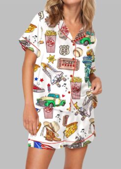 American Style Pajama Set For Women