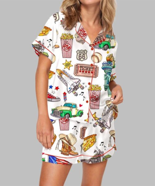 American Style Pajama Set For Women