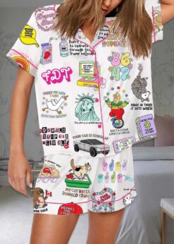 Anti Maga Resist Pajama Set
