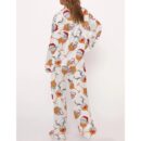 Aperol Spritz Christmas Satin Pajama Set For Women