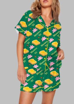 Augusta Tournament 2025 Golf Lover Print Pajama Set