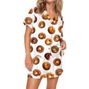 Bagel Satin Pajama Set For Women
