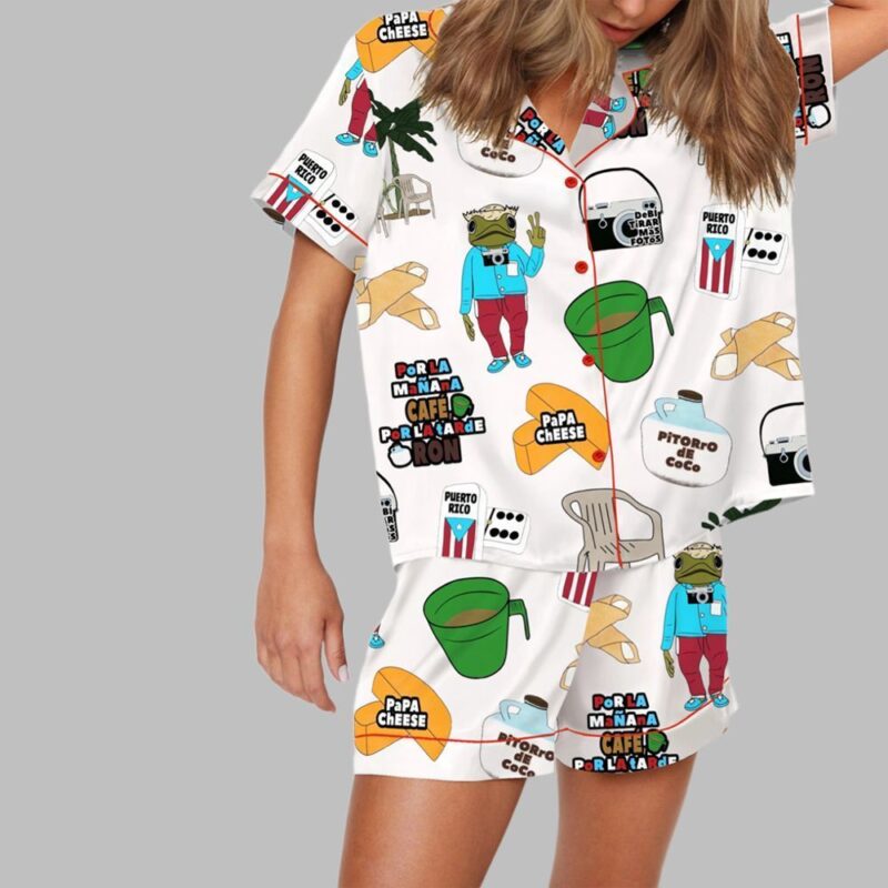 Baile Inolvidable Puerto Rico Pajama Set For Women - Image 2