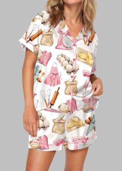 Baking Coquette Pajama Set For Women