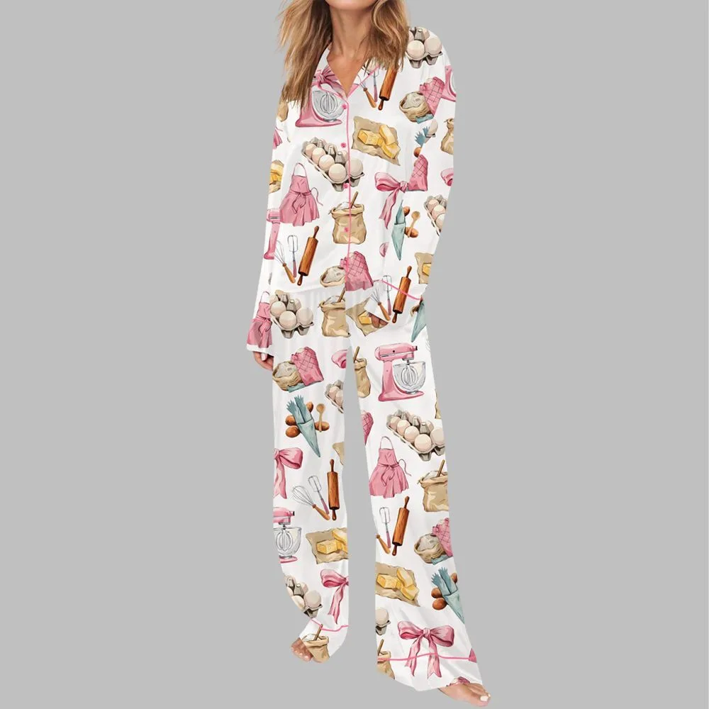 Baking Coquette Pajama Set For Women - Image 3