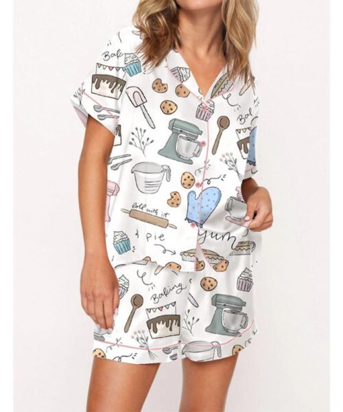 Baking Pajama Set For Women