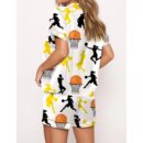 Basketball Satin Pajama Set For Women