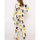 Basketball Satin Pajama Set For Women