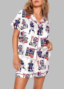 Be Good Do Good God Bless and Go Bills MVP Pajama Set