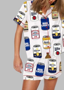 Beer Bottles Pajama Set