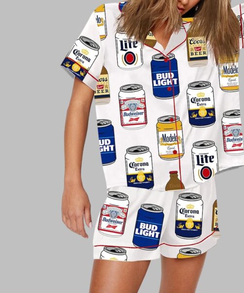 Beer Bottles Pajama Set