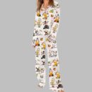 Beer Drinking Snowman Pajama Set