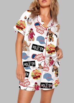 Beyonce Texas Hold'em Cowboy Carter Pajama Set