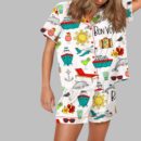 Bon Voyage Cruise Pajama Set For Women