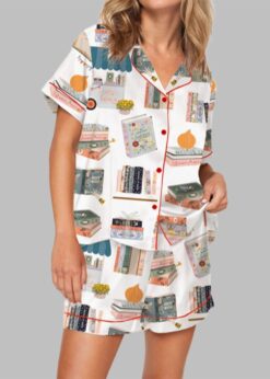 Book Lovers Pajama Set For Women
