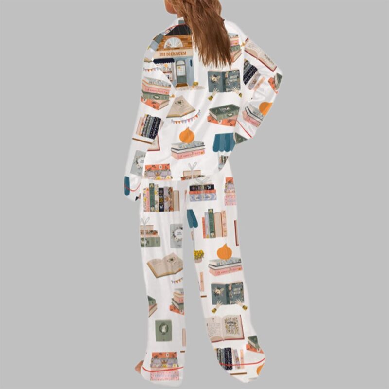 Book Lovers Pajama Set For Women - Image 3