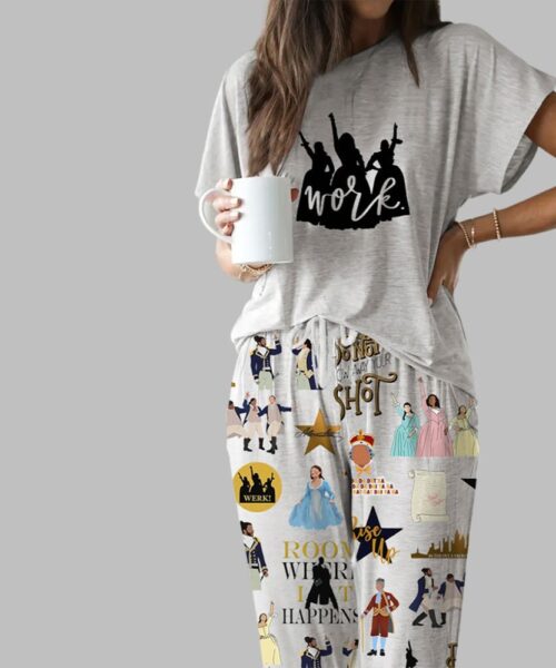 Broadway Musical Hamilton Casual Pajama Set