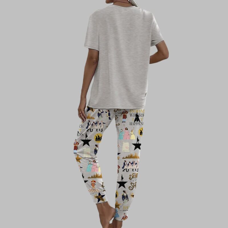 Broadway Musical Hamilton Casual Pajama Set - Image 3