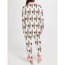 Bucket Nutcracker Print Satin Pajama Set For Women