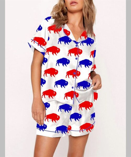Buffalo Football Pajama Set