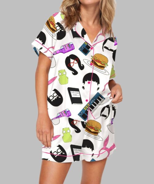 Burger Cartoon Pajama Set