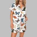 Butterflies And Moths Pajama Set For Women