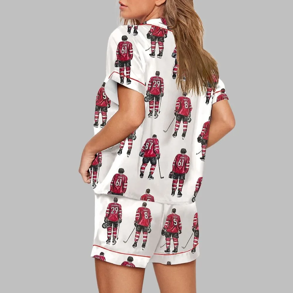 Canada Hockey Champion Print Pajama Set - Image 2