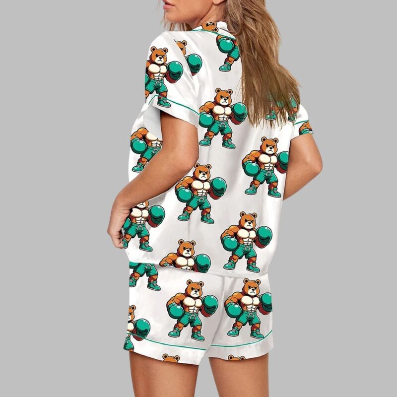 Canelo Alvarez Bear Boxing Pajama Set - Image 2