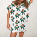 Canelo Alvarez Bear Boxing Pajama Set For Women