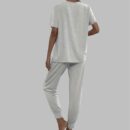 Casual Solid Pajama Set