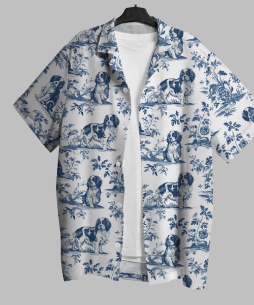 Cavalier King Charles Spaniel Hawaiian Shirt