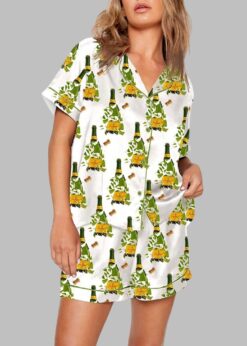 Champagne Bottle Pajama Set