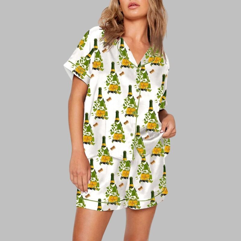 Champagne Bottle Pajama Set