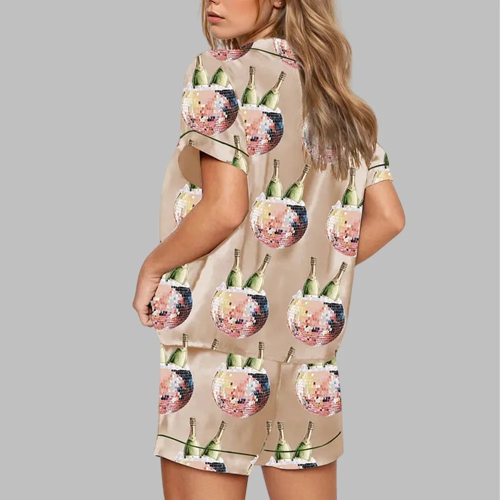 Champagne Disco Ball Pajama Set - Image 3