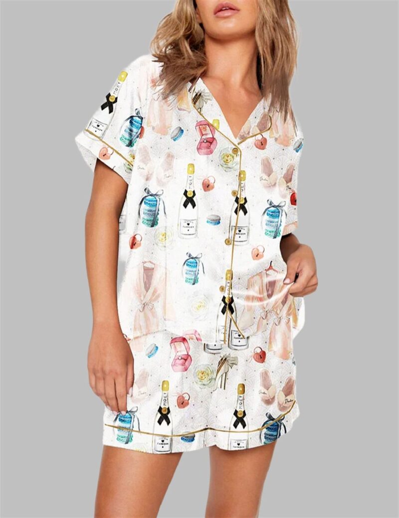 Champagne Glamorous Pajama Set