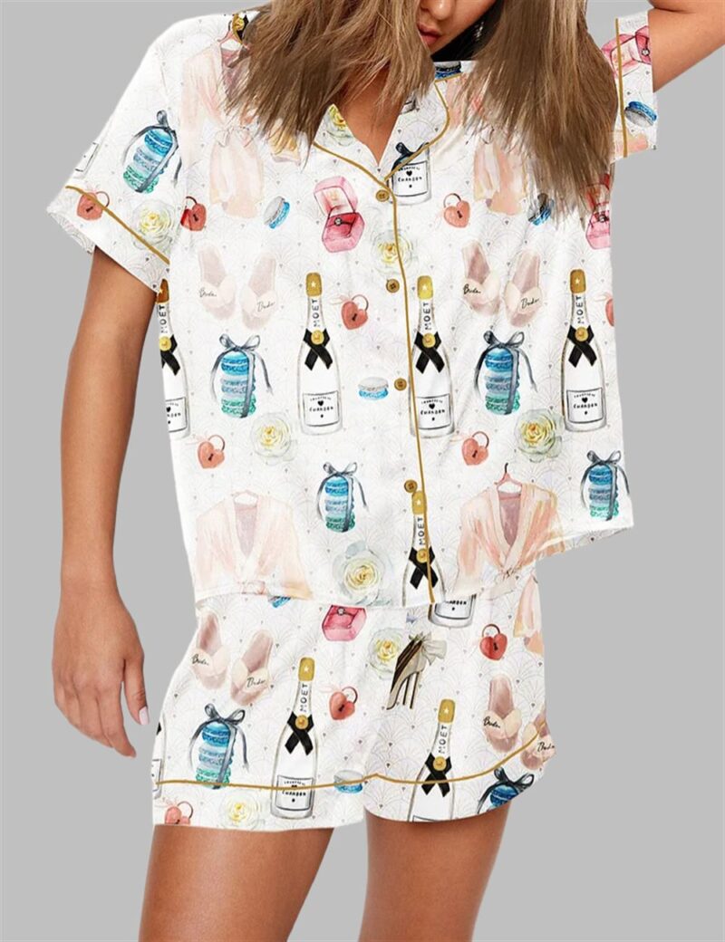 Champagne Glamorous Pajama Set - Image 2