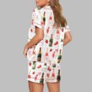 Champagne Strawberries Macarons Pajama Set