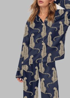 Cheetah Pajama Set