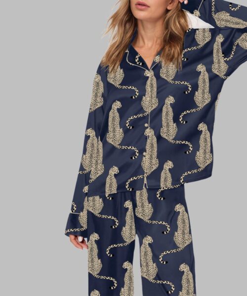 Cheetah Pajama Set