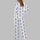 Chinoiserie Monkey Pajama Set