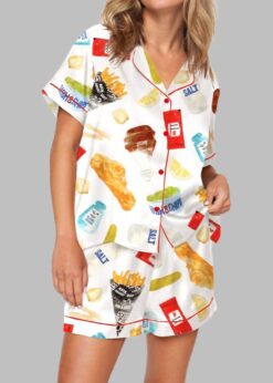 Chips Pajama Set For Women
