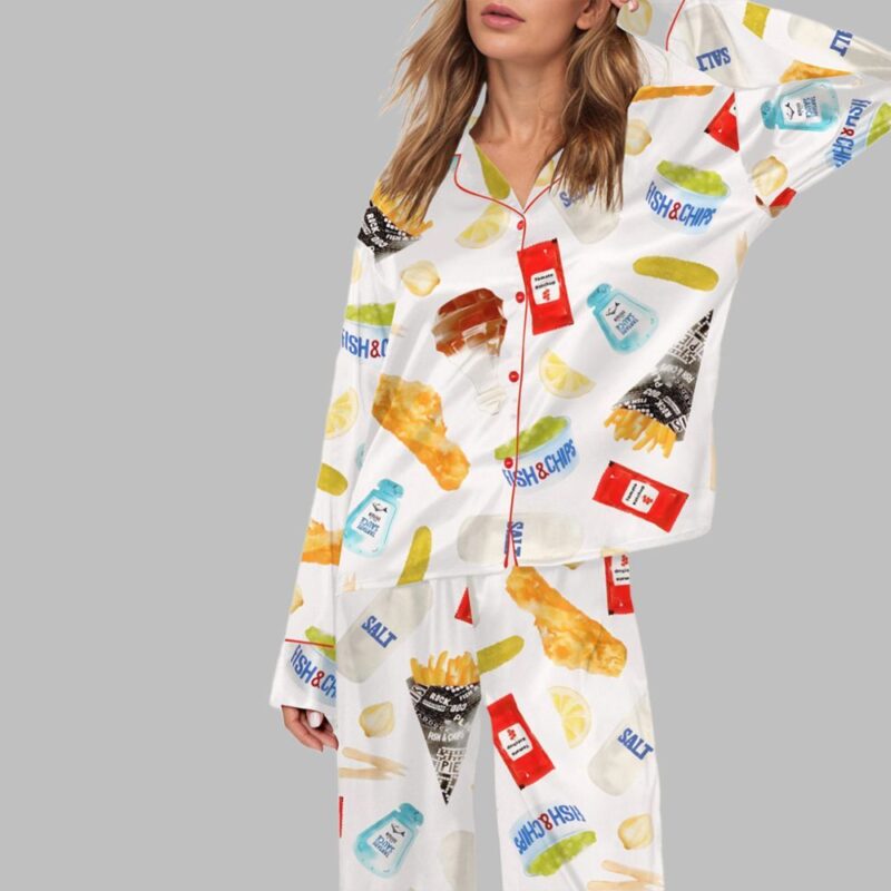 Chips Pajama Set For Women - Image 2