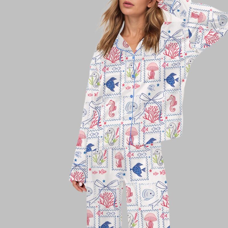 Coastal Aesthetic Pajama Set - Image 2