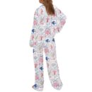 Coastal Aesthetic Satin Pajama Set For Women