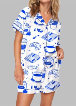 Coffee Lover Pajama Set For Women
