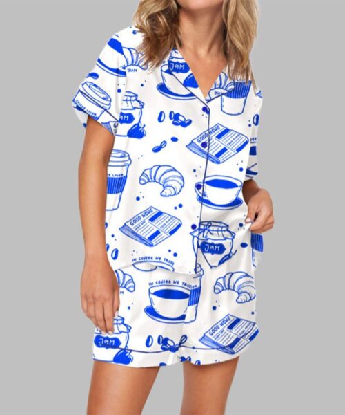 Coffee Lover Pajama Set For Women