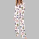 Cola Cans And Bows Pajama Set For Women
