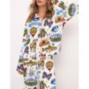 Colorado State Travel Pajama Set For Women