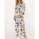 Colorado State Travel Pajama Set For Women